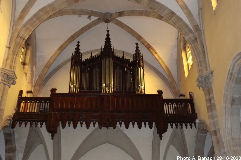 Les orgues de l'église