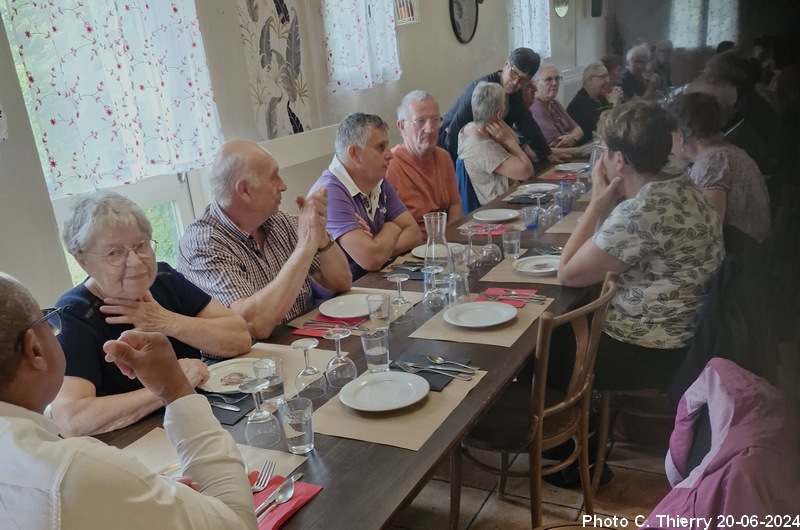 Repas au restaurant du musée