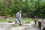 Un adhérent au travail