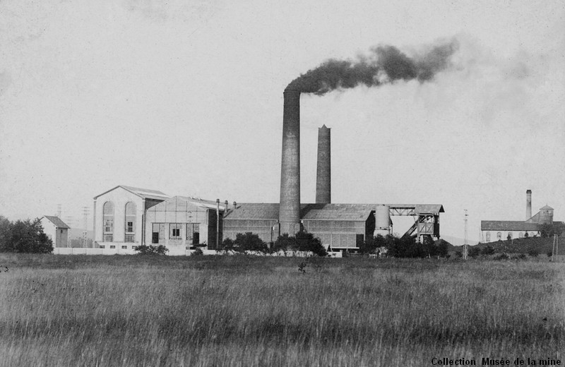 La centrale en 1909