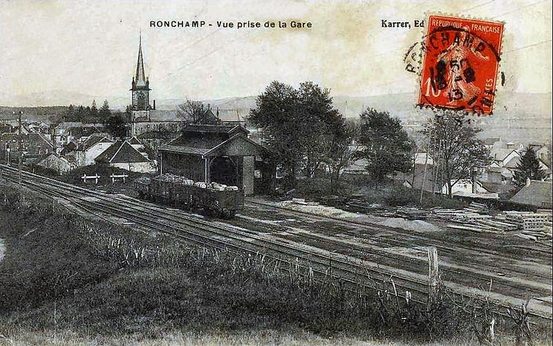 La gare de Ronchamp