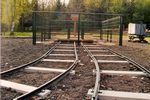 Pose des traverses et des rails
