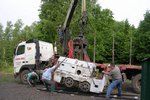 Déchargement loco et berline