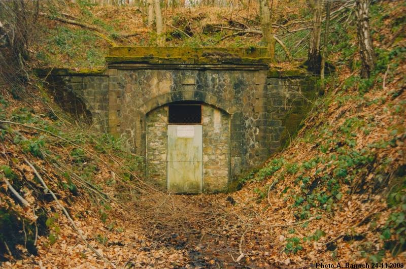 L'entrée Sud du tunnel