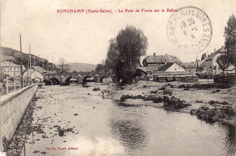 Le pont sur le Rahin