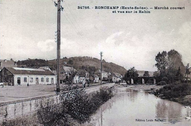 Le pont sur le Rahin