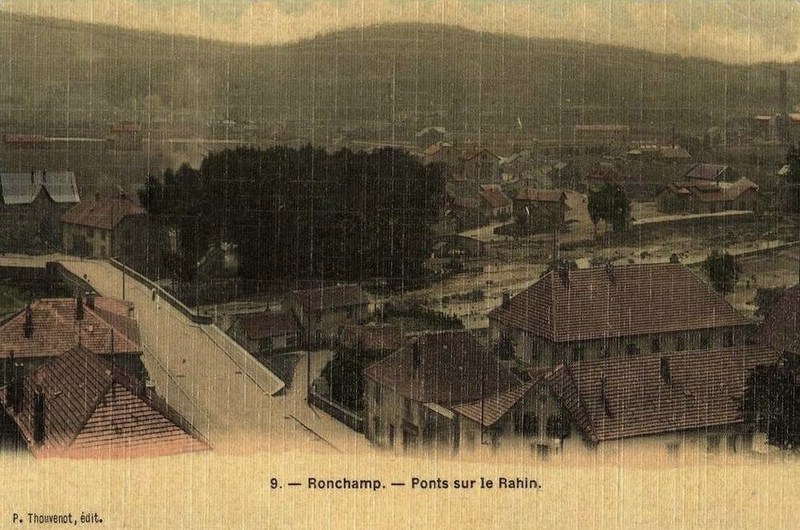 Le pont sur le Rahin