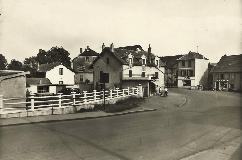 Virage vers le pont