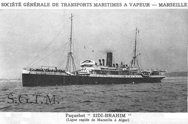 Le paquebot Sidi Brahim