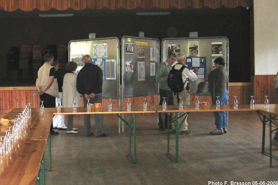 Exposition à la salle des Fêtes