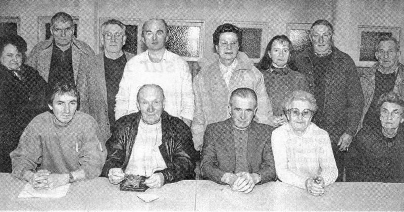 Le comité de l'amicale en 1993