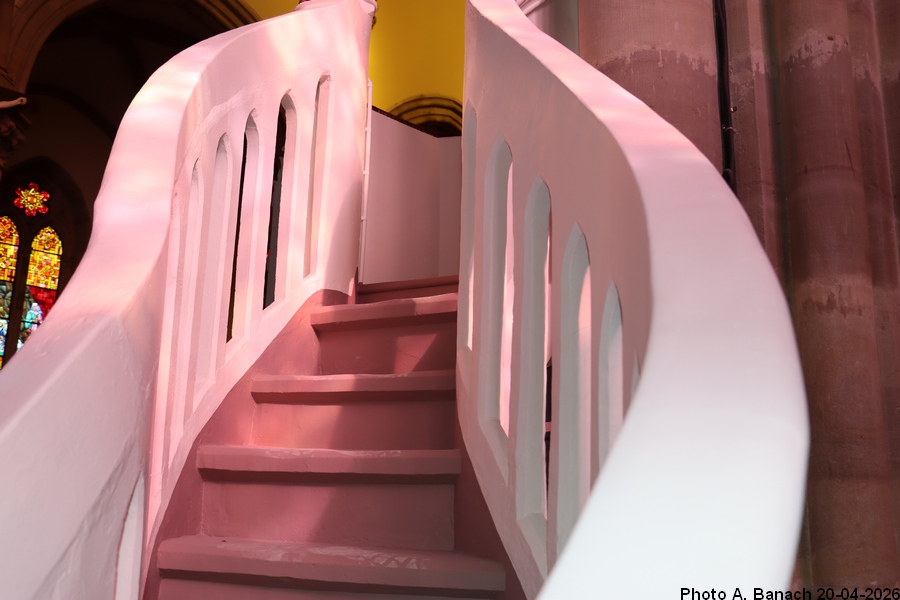 Escalier de la chaire