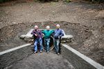 Le trio des bénévoles