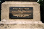 Plaque Xavier Niessen