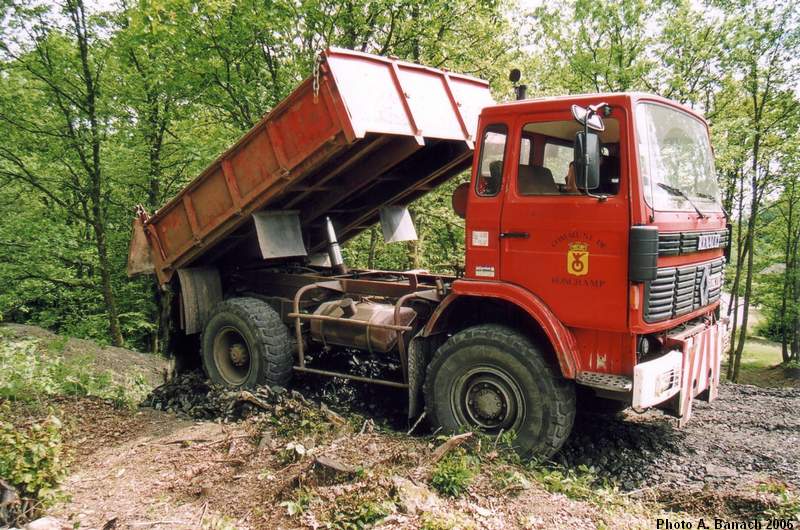 Le camion municipal