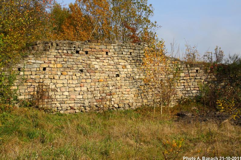 Mur du carreau du puits