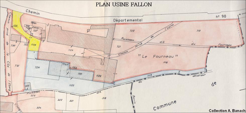 Plan usine de Fallon