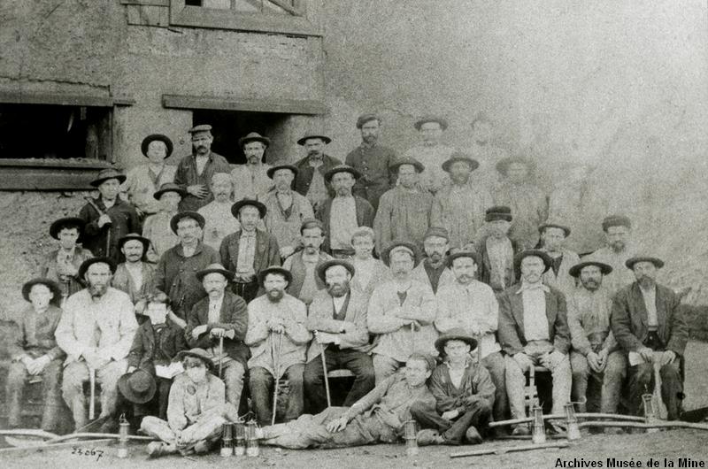 Mineurs vers 1880