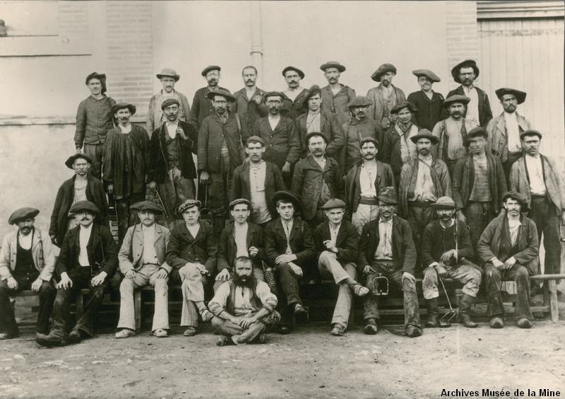 Mineurs vers 1900