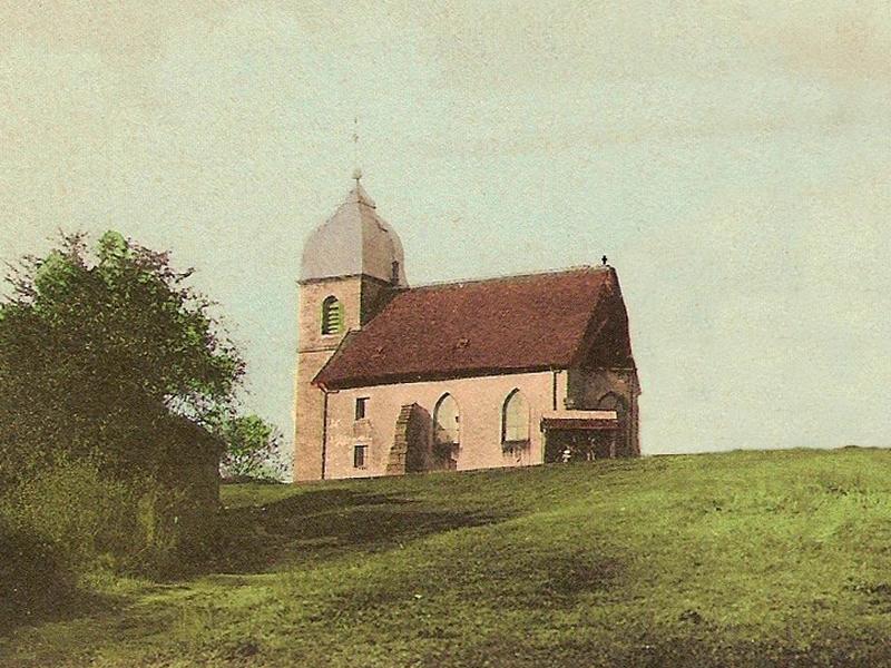 L'antique chapelle vers 1840