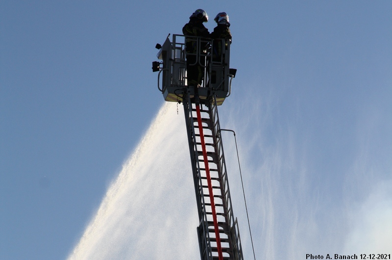 Pompiers en action