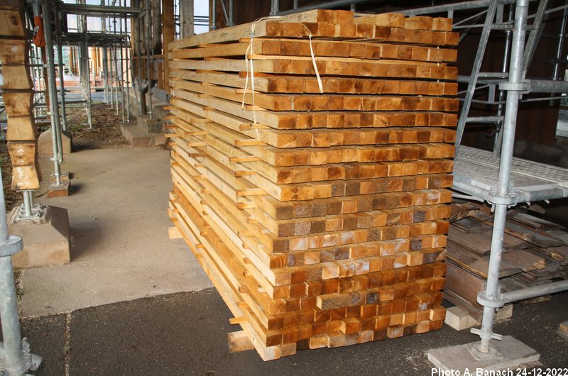 Stockage de bois