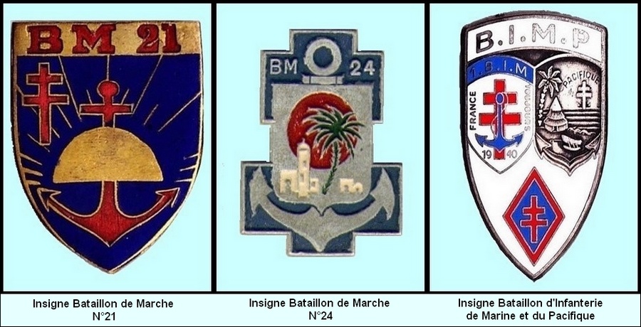 Insignes unités combattantes