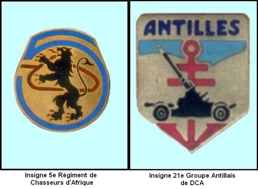 Insignes unités combattantes