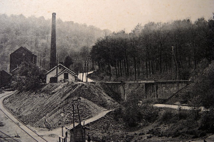 Pont chemin de fer des mines