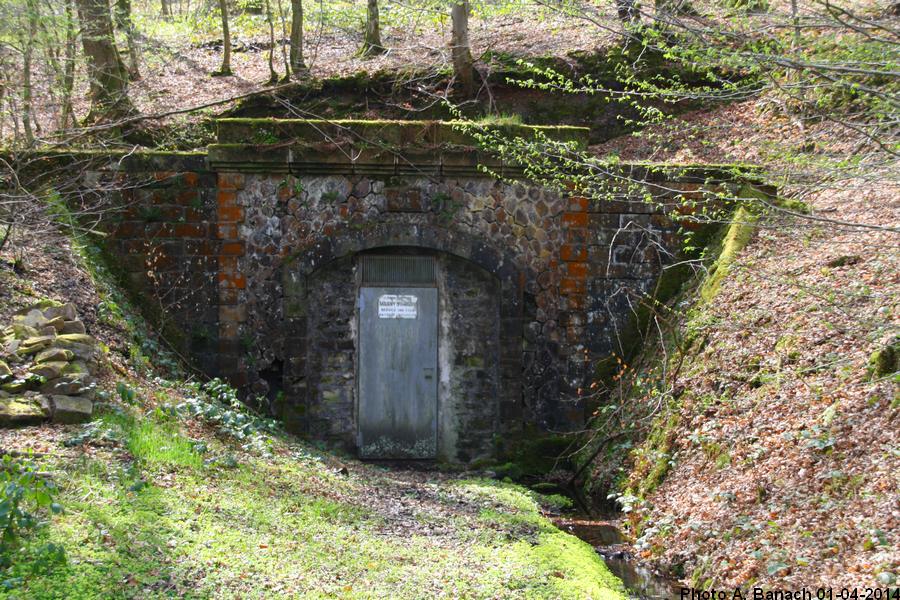Entrée du tunnel