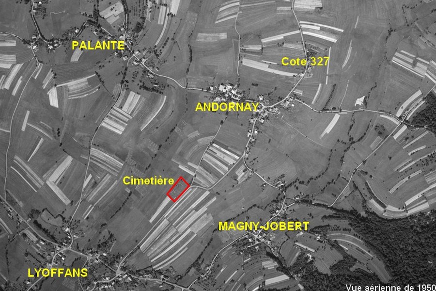 Photo aérienne 1950