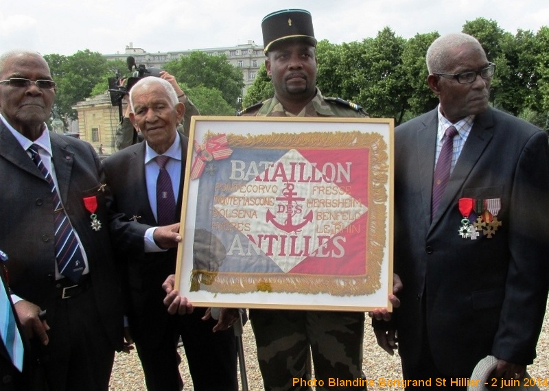 Fanion Bataillon Antillais
