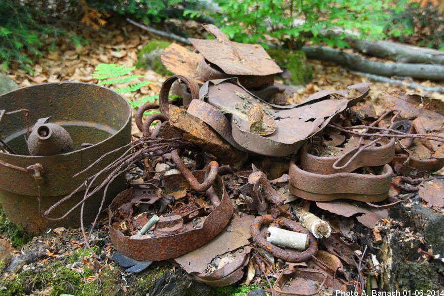 Vestiges des combats