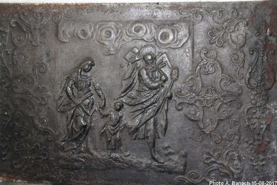 Plaque de cheminée