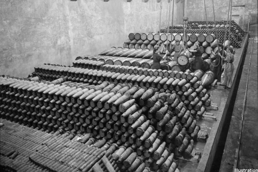 Dépôt de munitions