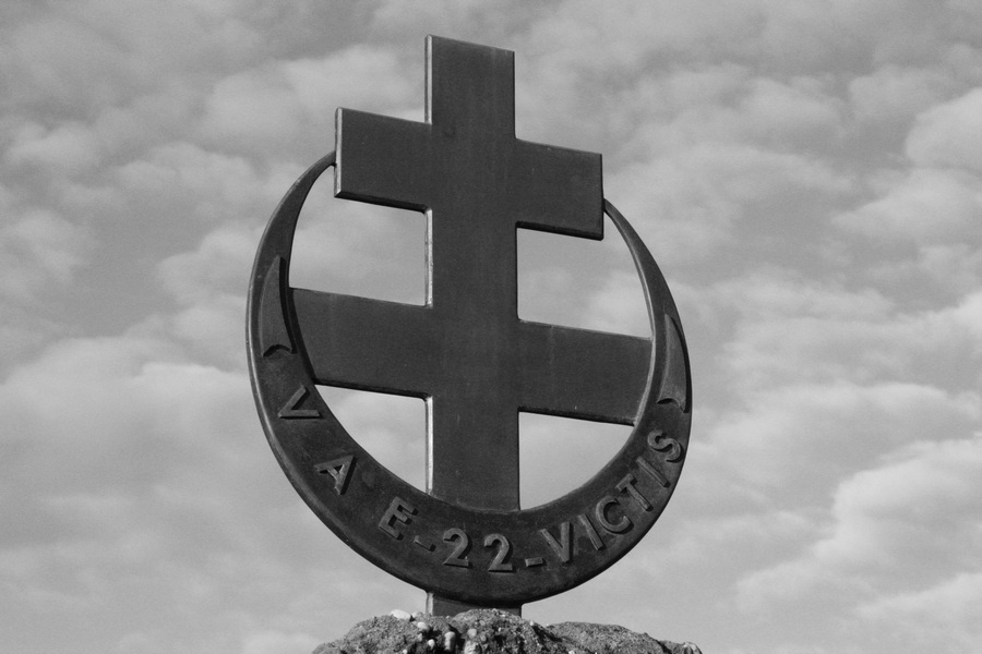 L'insigne en bronze