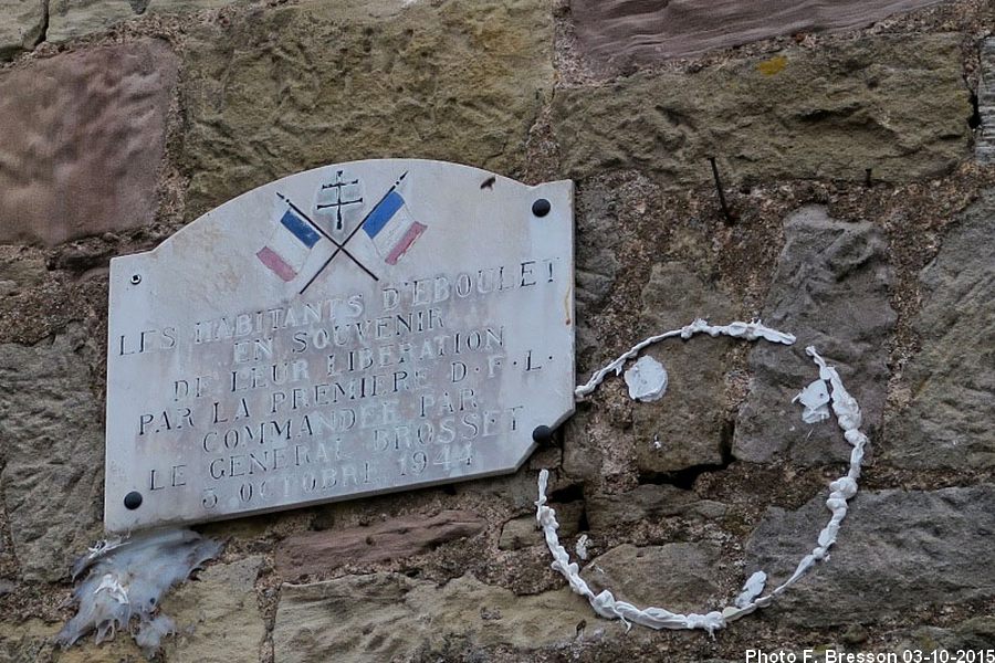 Plaque ancienne école