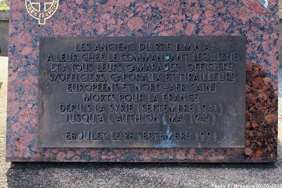 Nouvelle plaque