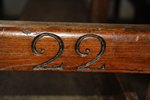 Numerotation bancs chapelle