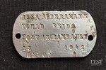 Plaque d'identité