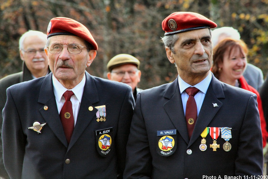 Deux anciens 11e choc