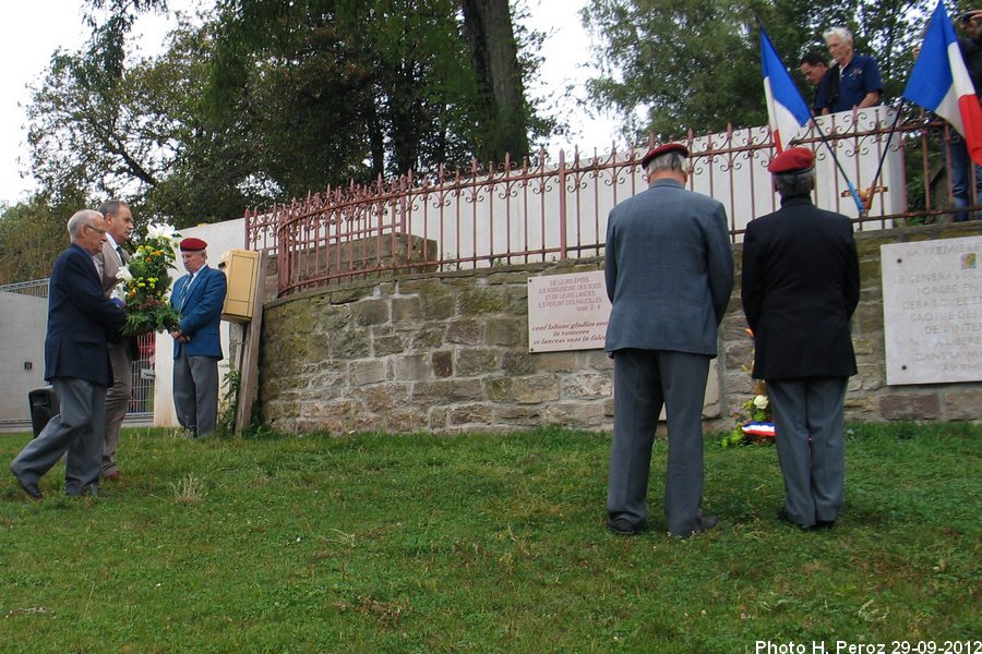 Dépôt de gerbe