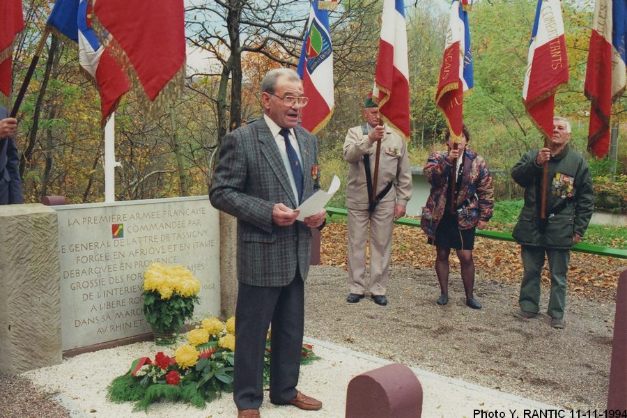 Allocution du président