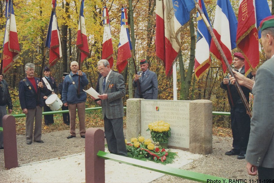 Allocution du président