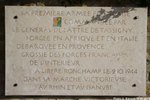 Plaque commémorative