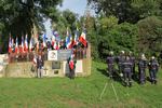 Les pompiers en place