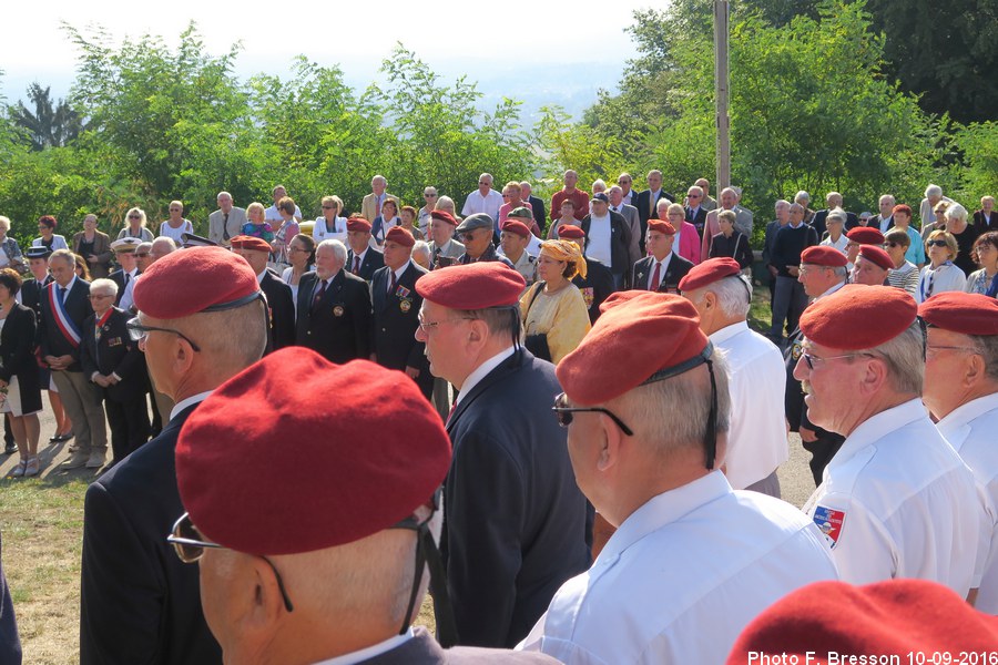 Délégations bérets rouges