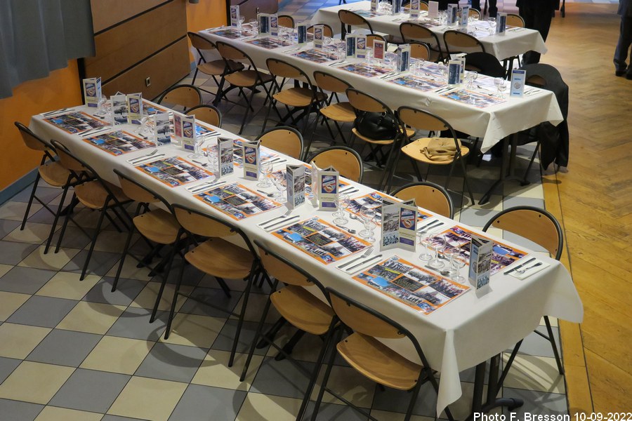Préparation des tables