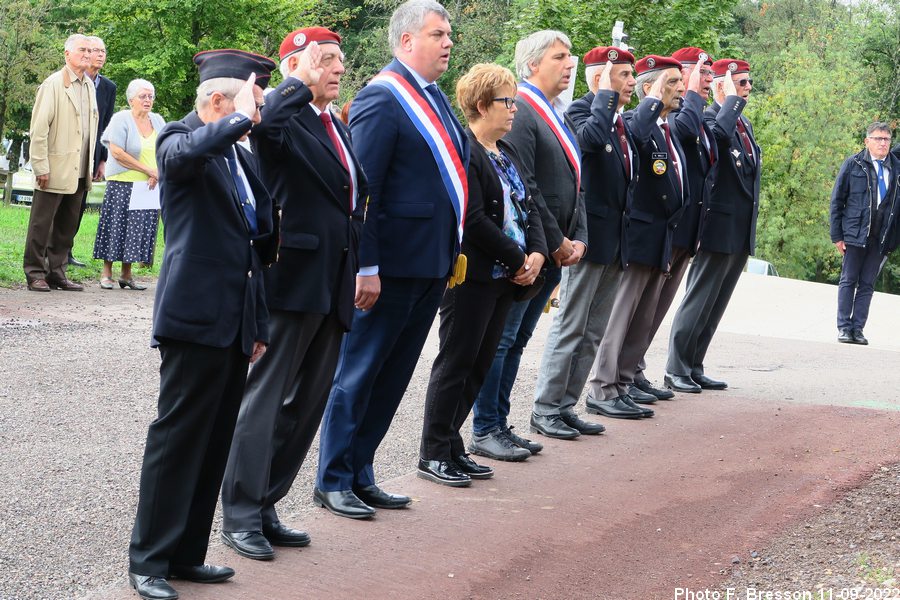 Pendant la Marseillaise
